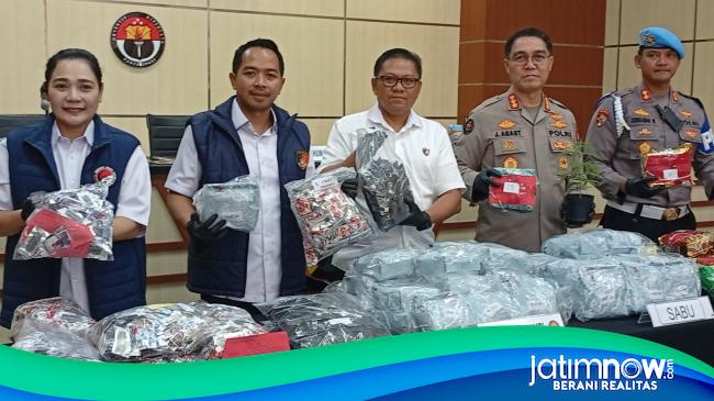 Ribuan Pengedar Narkotika Ditangkap Polda Jawa Timur Dalam 3 Bulan Terakhir