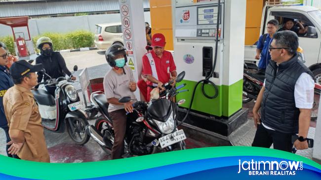 Sidak SPBU di Tulungagung, Temukan Pengurangan Volume Pengiriman dari Pertamina