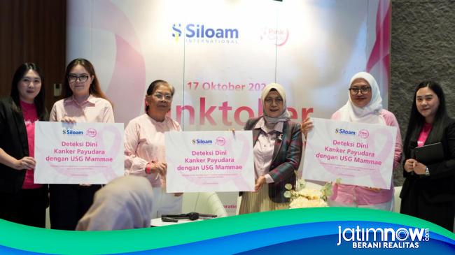 Aksi Nyata Pinktober 2026, Siloam Surabaya Buka Drop Box Donasi Rambut Perdana