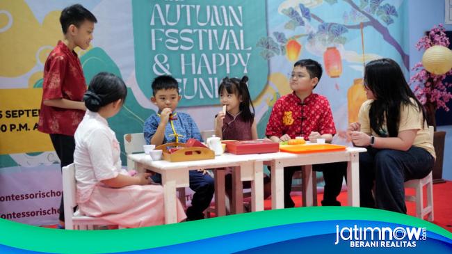 Pererat Hubungan Keluarga, Surabaya Montessori School Gelar Festival Lampion
