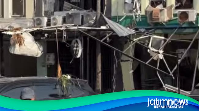 Ledakan Guncang Perumahan San Antonio Mulyorejo Surabaya