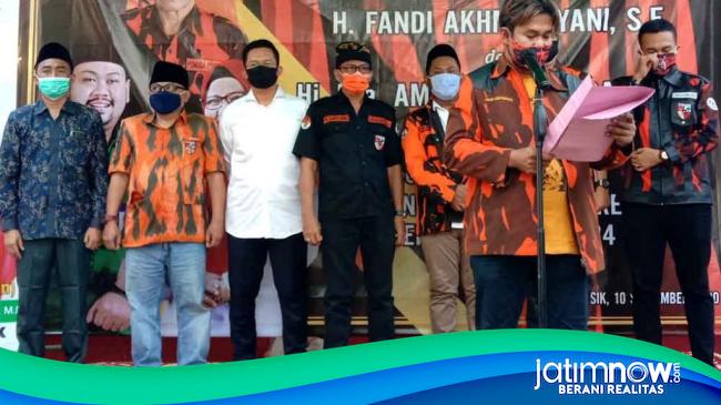 Organisasi Kepemudaan Ini Dukung Niat Di Pilkada Gresik 2020