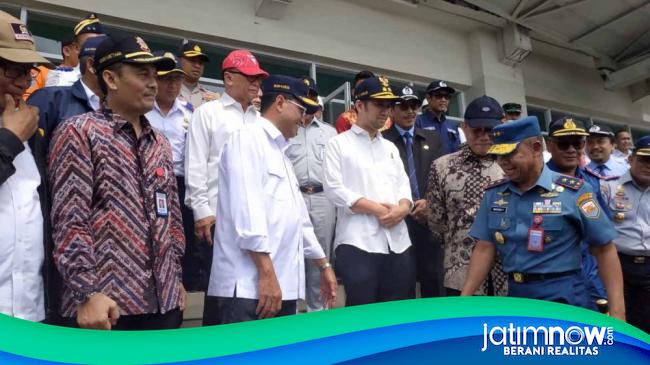 Menhub Budi Karya Pantau Mudik Gratis Dengan Kapal Perang Di Surabaya