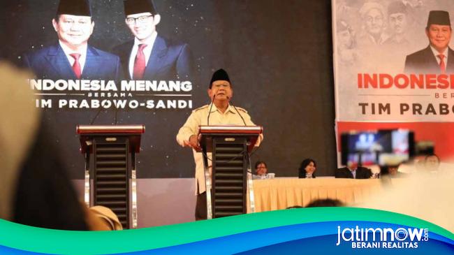 Pidato Bung Tomo Diperdengarkan Dalam Kampanye Prabowo Di Surabaya