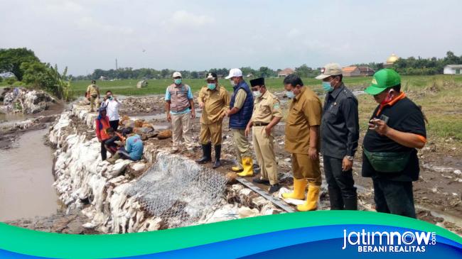 Tanggul Sungai Di Pasuruan Diterjang Banjir Susulan, 12 Desa Terendam