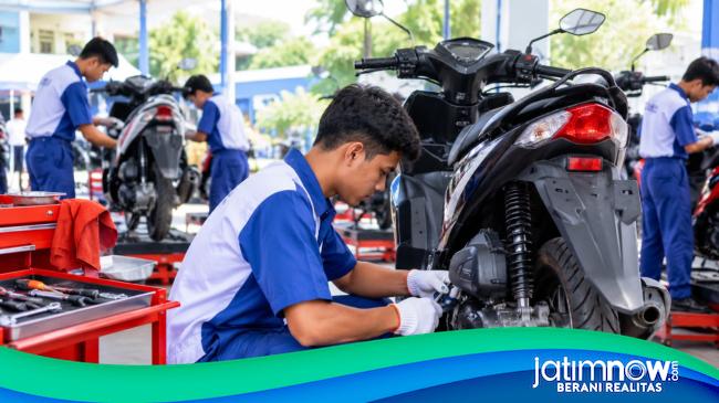 Libatkan 350 SMK, Pemprov Jatim Siapkan Layanan Servis Gratis untuk 8.100 Motor