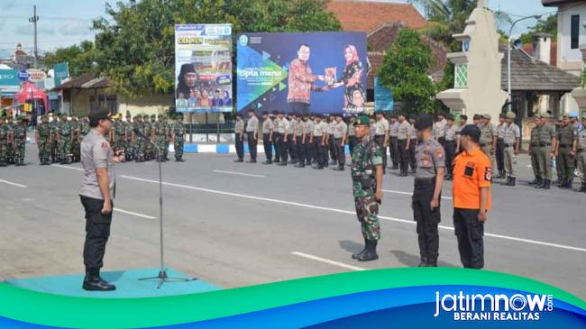 Pemkab Polres Dan Kodim Ponorogo Gelar Apel Siaga Bencana