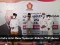 Video: Gerindra Jatim Gelar Syukuran Ultah ke-70 Prabowo 