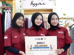 Tim Ayysee Untag Surabaya Rebut Juara 1 KMI Expo XII 2021