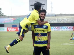 Alvin Hariyanto akan kembali memperkuat Gresik United (Foto: Sahlul Fahmi/jatimnow.com)