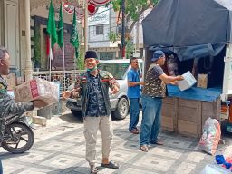GP Ansor dan Banser Kota Surabaya Kirim Bantuan untuk Korban Erupsi Semeru