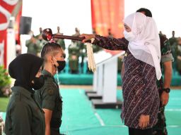 Gubernur Jawa Timur, Khofifah Indar Parawansa meresmikan SMAN 5 Taruna Brawijaya di Kota Kediri (Foto-foto: Pemprov Jatim)