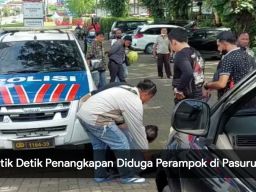 Video: Detik Detik Penangkapan Diduga Perampok di Pasuruan