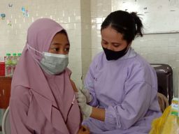 Wujudkan Herd Immunity, SDM 18 Surabaya Gelar dengan Vaksinasi Covid-19