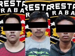 Tiga Bandit Spesialis Jambret HP di Surabaya Diringkus