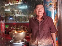 Ketua Tempat Ibadat Tri Dharma (TITD) Kim Hin Kiong Gresik, Budi Prasetyo Tejo (Foto: Sahlul Fahmi/jatimnow.com)