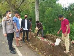 Viral Makam di Prigen Pasuruan untuk Takuti Pembuang Sampah