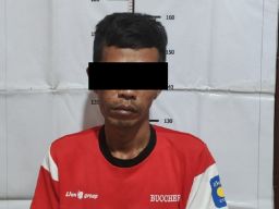 Mas'ud (37), warga Jalan Wonokusumo Jaya Tengah Gang 7 No. 23, Surabaya. (Foto: Polsek Semampir)