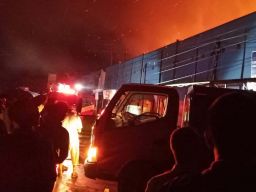 Pasar Bajulmati Banyuwangi Terbakar, Pemadaman Butuh Waktu 5 Jam