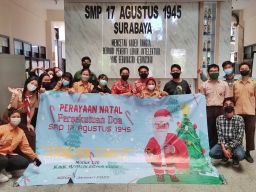 SMPTAG Surabaya gelar Retreat Natal. (Foto: Humas SMPTAG for jatimnow.com)