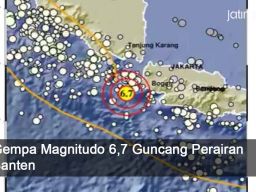 Video: Gempa Magnitudo 6,7 Guncang Perairan Banten