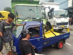 Polisi Ungkap Kronologi 5 Kendaraan Tabrakan di Simpang Patung Sapi Pandaan