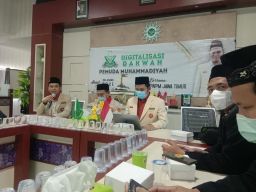 Ajak Menag Lebih Produktif, Pemuda Muhammadiyah Jatim Gagas Digitalisasi Masjid
