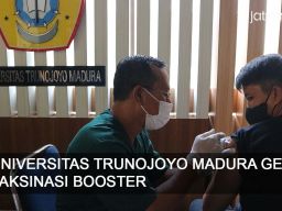 Video: Universitas Trunojoyo Madura Gelar Vaksinasi Booster