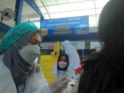 Anugerah School Ditunjuk Jadi Sentral Vaksinasi Booster di Sidoarjo