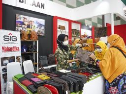 SIG Fasilitasi 4 UMKM Binaan Promosikan Produk di Pameran Malang City Expo 2022