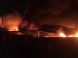 Ini Dugaan Penyebab Kebakaran Hebat di Pabrik Sepatu Sidoarjo