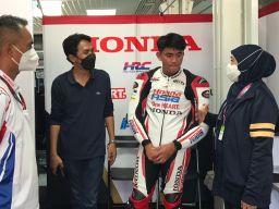 Mario Aji Finish Urutan 14 di Moto3 GP Mandalika, Gubernur Khofifah: Kami Bangga