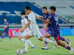 Persebaya Surabaya saat ditahan imbang Persita Tangerang dalam lanjutan Liga 1 pekan ke-29. (Foto: Intagram officialpersebaya/jatimnow.com).