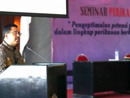 Anwar Sadad saat mengisi seminar di Universitas Muhammadiyah Malang (Foto: Dok. Ni'am Kurniawan/jatimnow.com)