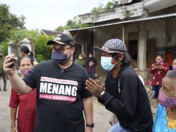 Mas Dhito bersama Menjeng Kimhoa (Foto: Humas Pemkab Kediri/jatimnow.com)