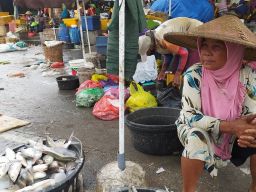 Jelang Panen Raya Tambak, Pedagang di Pasar Ikan Lamongan Ketar-ketir