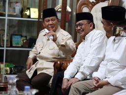 Momen Pertemuan Menhan Prabowo, MKP Trenggono dan Habib Luthfi