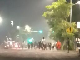 Tawuran Pemuda Pecah di Jalan Ngaglik Surabaya, Pelaku Diduga Bawa Sajam