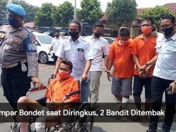 Video: Lempar Bondet saat Hendak Diringkus, 2 Bandit di Pasuruan Ditembak