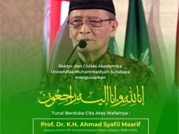 Kenang Buya Ahmad Syafii Maarif, Rektor UM Surabaya: Sosok yang Entengan