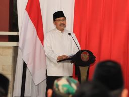 Wali Kota Pasuruan, Saifullah Yusuf (Gus Ipul) dalam rapat paripurna bersama DPRD (Foto: Moch Rois/jatimnow.com)