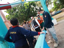 Seluncuran KenPark Surabaya Ambrol, Polisi Periksa 5 Orang Saksi