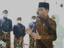 Presiden Joko Widodo saat berlebaran di Yogyakarta. (Foto: Instagram @jokowi/jatimnow.com)