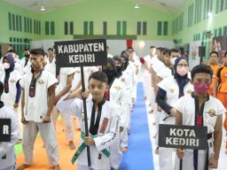 Pembukaan Kejurprov Tarung Derajat 2022 di Kabupaten Kediri. (Foto: Humas Pemkab Kediri for Jatimnow.com)