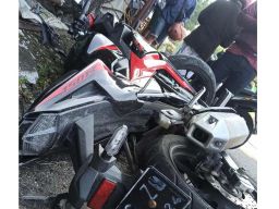 Motor Sport Tabrak Pagar di Mojokerto, Satu Orang Tewas