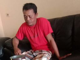 Saiful Arif, nahkoda kapal nelayan Lamongan yang dihantam ombak (Foto: Thoriq for jatimnow.com)