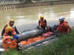 Hilang sejak Jumat, Siswa MI Ditemukan Meninggal di Sungai Catak Gayam Jombang
