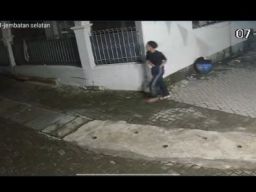 Viral Aksi Seorang Pria di Kota Batu Curi Celana Dalam Terekam CCTV