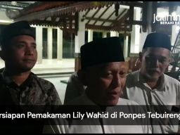 Video: Persiapan Pemakaman Jenazah Lily Wahid di Ponpes Tebuireng