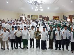 Silaturahmi dan Konsolidasi Akbar DPC PKB Kota Batu. (Foto: Galih Rakasiwi/jatimnow.com)